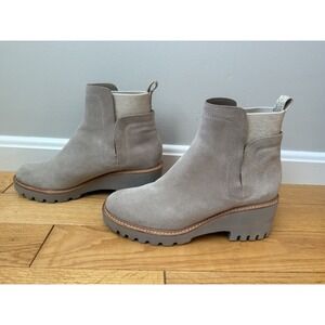 Dolce Vita Taupe Ankle Booties
